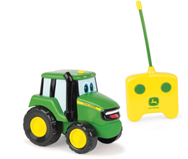 Image of small john deer tractor